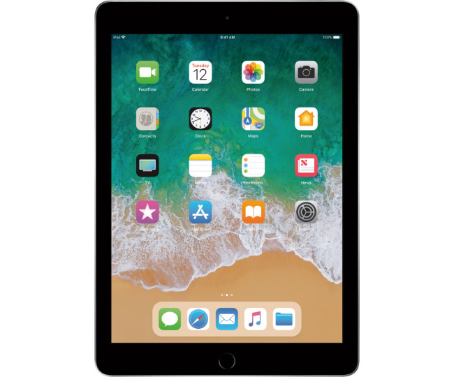 Планшет Apple iPad 2 018 32GB Wi-Fi Space Gray (MR7F2)