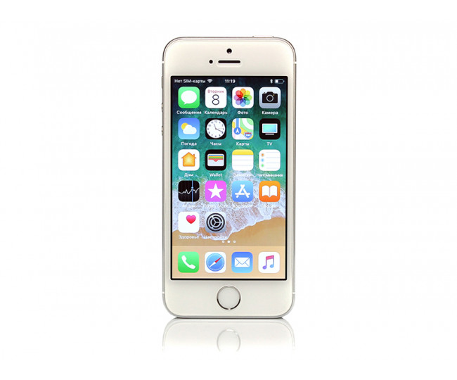 iPhone 5s 64gb, Silver б/у 3/5