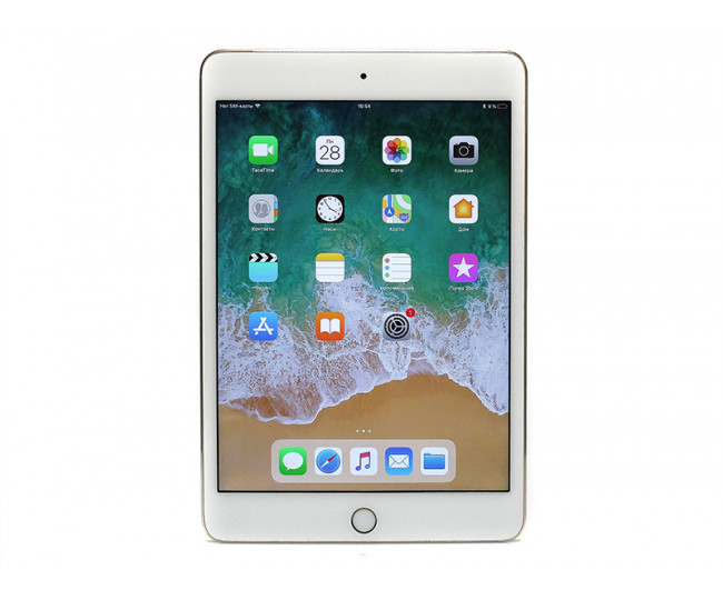 Apple iPad Mini 4 Wi-Fi LTE 128gb, Gold б/у 4/5