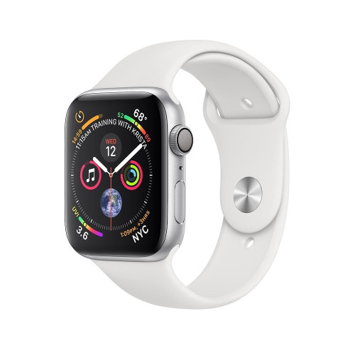 Apple Watch Series 4 GPS 44mm Silver Alum. w. White Sport b. Silver Alum. (MU6A2) 5/5 б/у