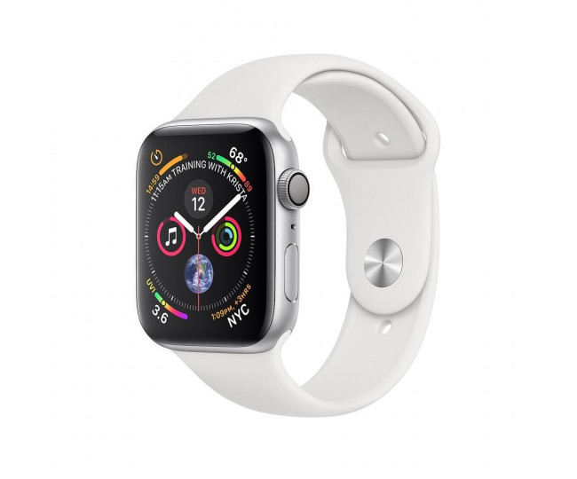 Apple Watch Series 4 GPS 44mm Silver Alum. w. White Sport b. Silver Alum. (MU6A2) 5/5 б/у