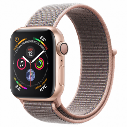 Apple Watch Series 4 (GPS) 40mm Gold Aluminum Case with Pink Sand Sport Loop (MU692) б/у