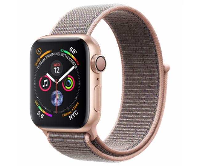 Apple Watch Series 4 (GPS) 40mm Gold Aluminum Case with Pink Sand Sport Loop (MU692) б/у