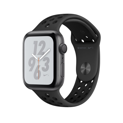 Apple Watch Nike Series 4 GPS 44mm Gray Alum. w. Anthracite/Blk Nike Sport b. Gray Alum. (MU6L2) б/в