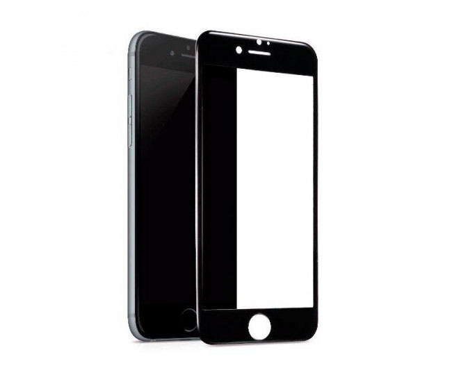 Защитное стекло 5D для iPhone 7/8 Black б/к