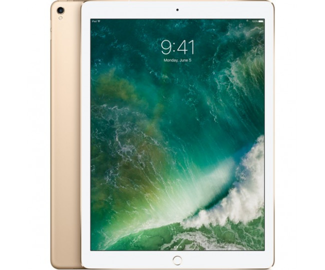 Apple iPad Pro 12.9 2017 Wi-Fi + Cellular 64GB Gold (MQEF2)