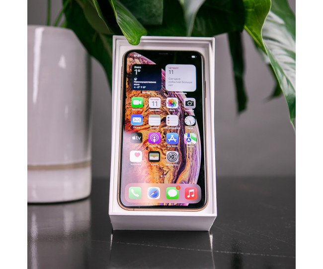 iPhone XS Max 256, Gold б/у