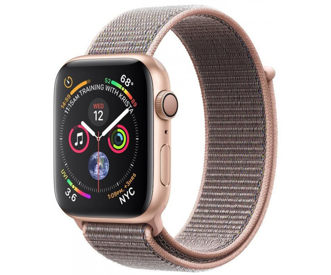 Apple Watch Series 4 44mm Gold Alum. w. Pink Sand Sport Loop (MU6G2) б/у