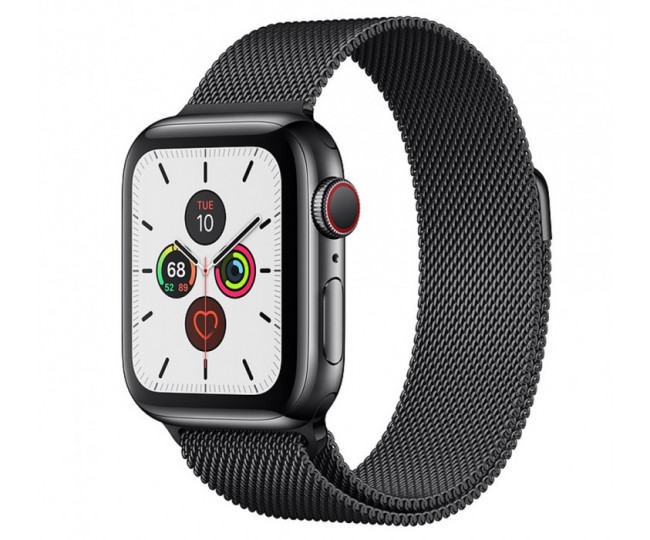 Apple Watch Series 5 (GPS + Cellular) 40mm SB Steel  Case with SB Milanese Loop (MWWX2) б/у