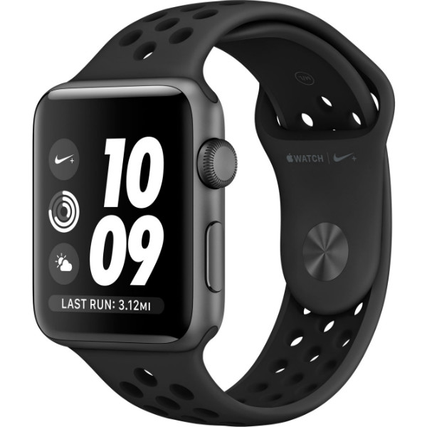 Apple Watch Series 3 Nike+ 42mm Space Alum Case with Anthracite/Black Nike Sport Band (MQ182) б/в