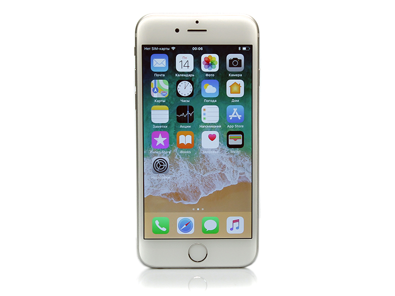 iPhone 6 32gb, Silver б/у 5/5