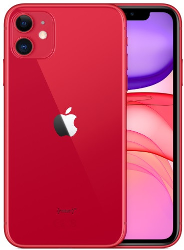 Apple iPhone 11 256GB Dual Sim Product Red (MWNH2)