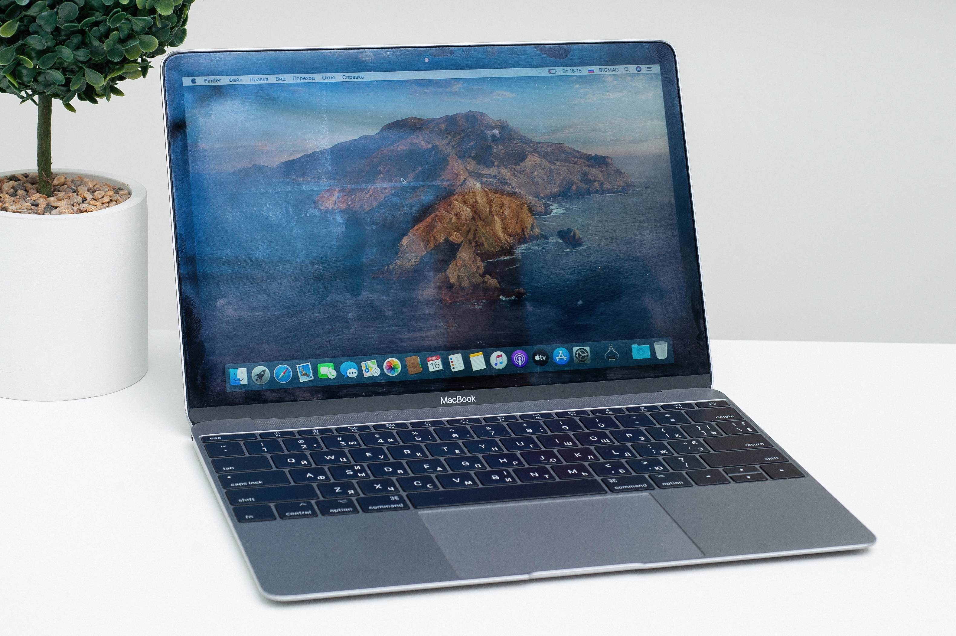 Apple MacBook 12 Space Gray 2016 (MLH82) б/у