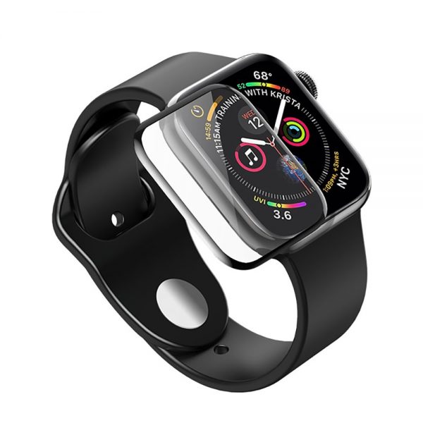 Защитное стекло 3D PMMA для Apple Watch 38mm Black